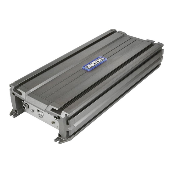 AXTON A1300 Installation & Operation Manual