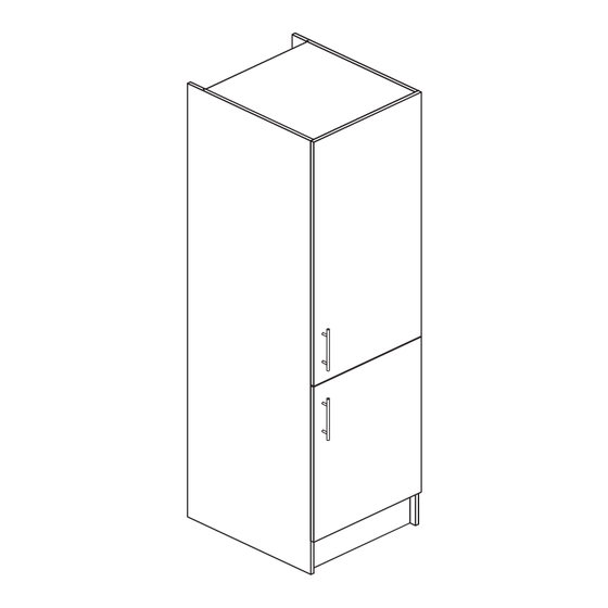Argos Athina 500 Tall Cupboard Assembly Instructions Manual