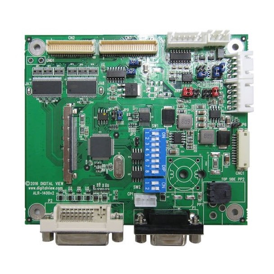 Digital View ALR-1400v2 Instructions Manual