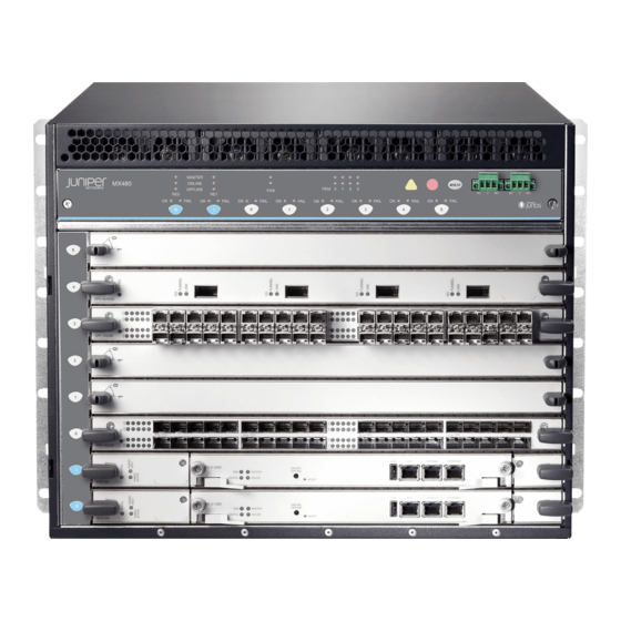 Juniper MX480 Hardware Manual
