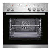 NEFF E12M22N3 Instruction Manual