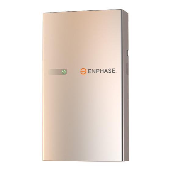 enphase IQ Battery 5P Quick Install Manual