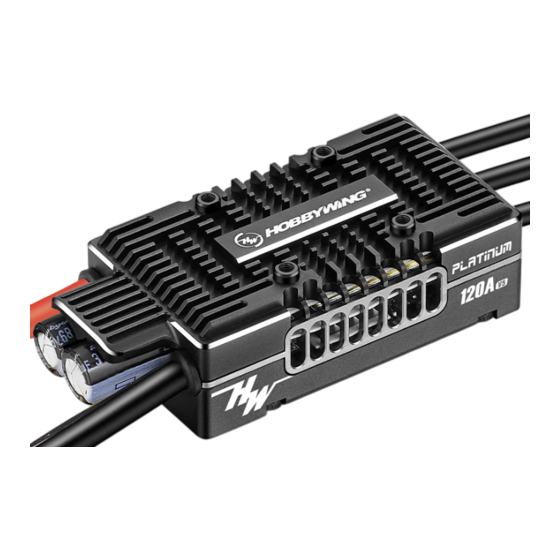 Hobbywing PLATINUM 120A V5 User Manual