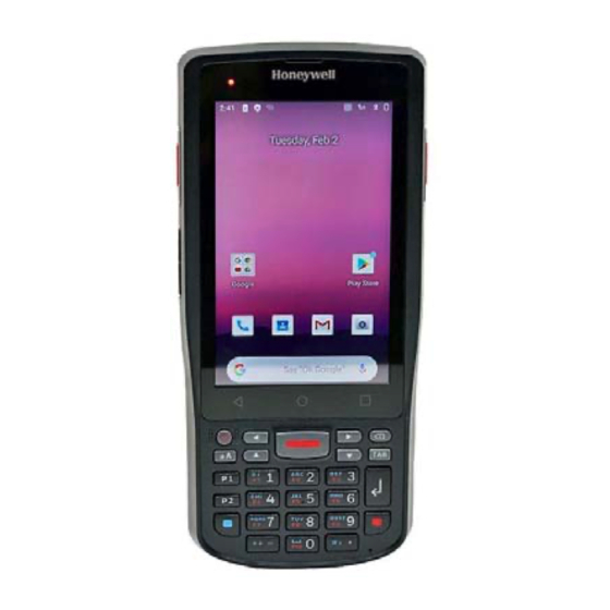 Honeywell ScanPal EDA51K Series Quick Start Manual