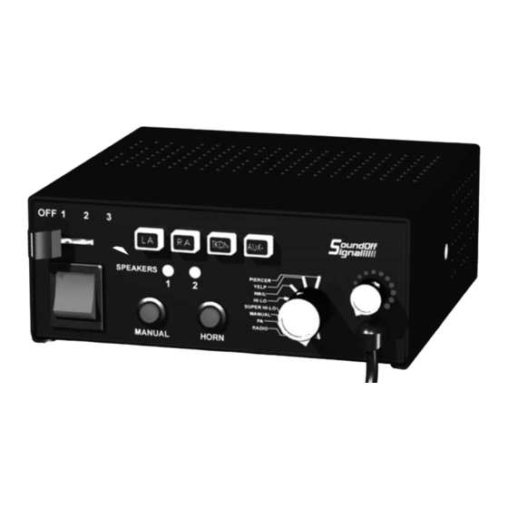 Soundoff Signal ETSA100E User Manual