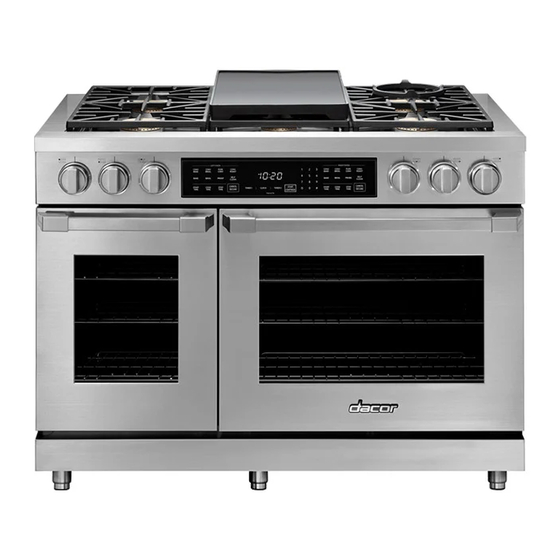 Dacor DYRP48DS Use And Care Manual