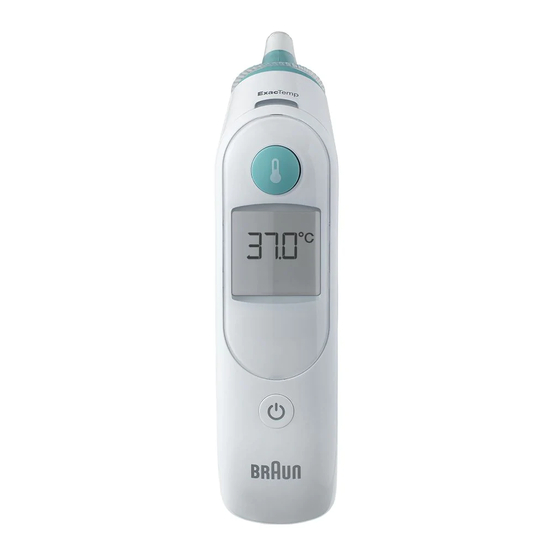 Braun IRT 6500 Manual