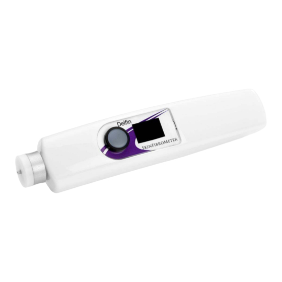 User Manuals: Delfin SkinFibroMeter Care Instrument