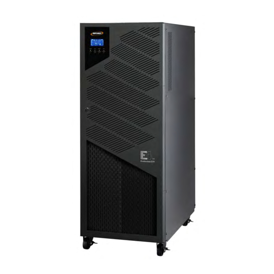 INFOSEC UPS SYSTEM E4 Evolution II + TT Series User Manual