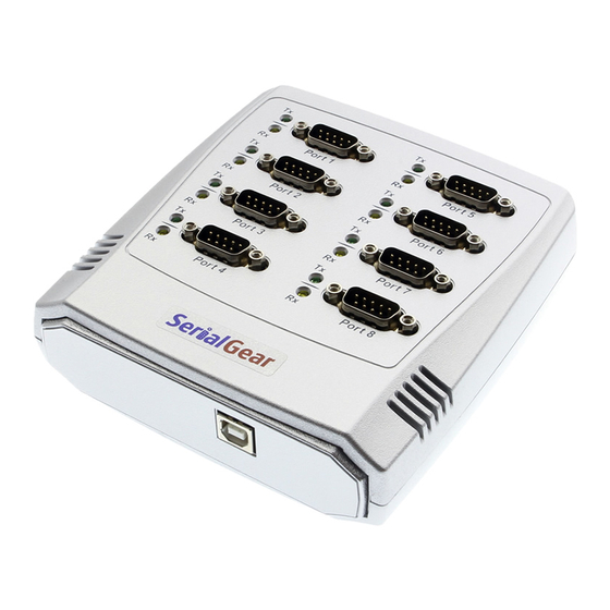 CoolGear USB-8COM Manuals