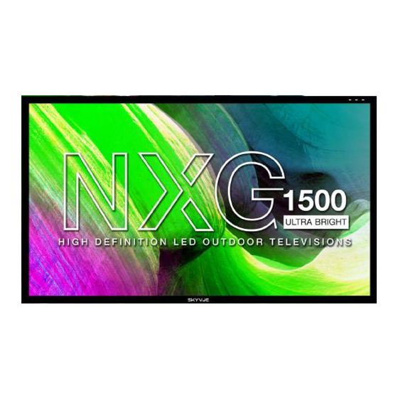 Skyvue NXG-55150-UHB Owner's Manual