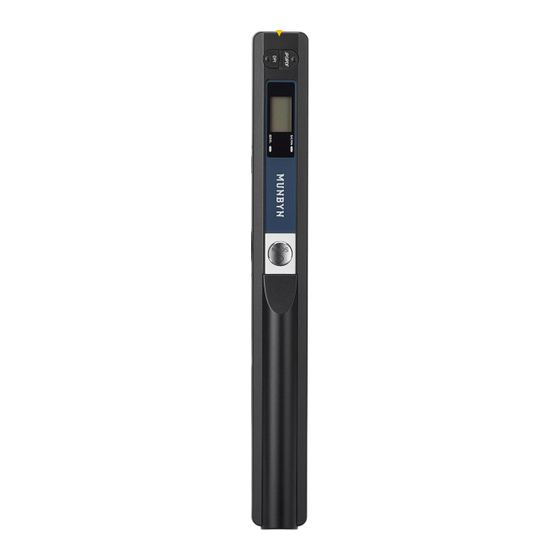 MUNBYN IDS001 Portable Document Scanner Manuals