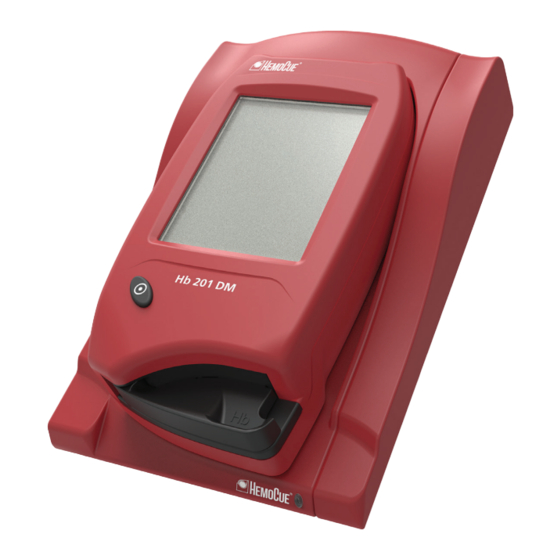 HemoCue Hb 201 DM Instructions For Use Manual