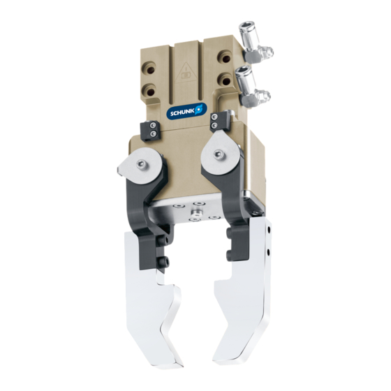 SCHUNK DRG 80 Assembly And Operation Manual