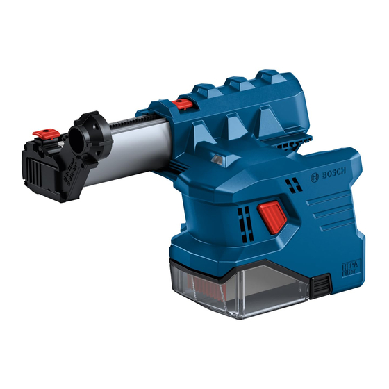 Bosch Professional GDE 18V-12 Original Instructions Manual