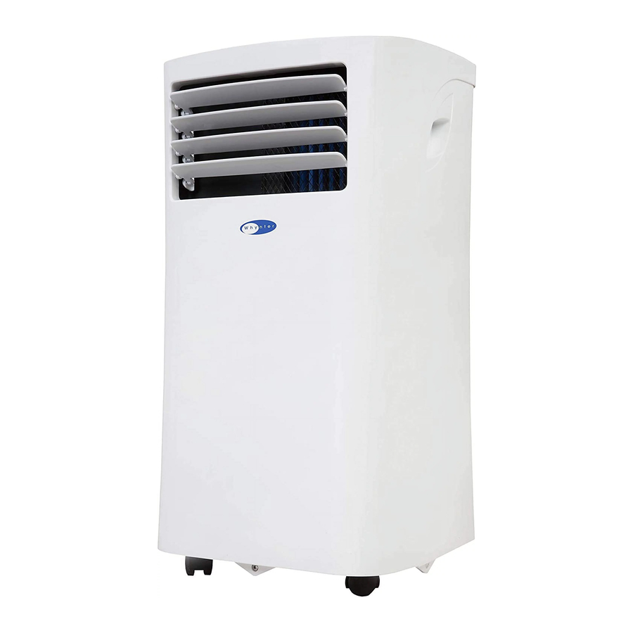 Whynter ARC-102CS - AIR CONDITIONER Manual