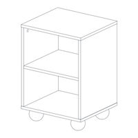 Mocka Bubble Ball Feet Side Table Assembly Instructions Manual