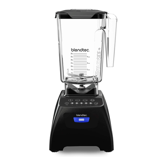Blendtec CLASSIC SERIES Owner's Manual And User's Manual