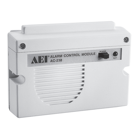 Clas Ohlson AEI AC-238 Instruction Manual