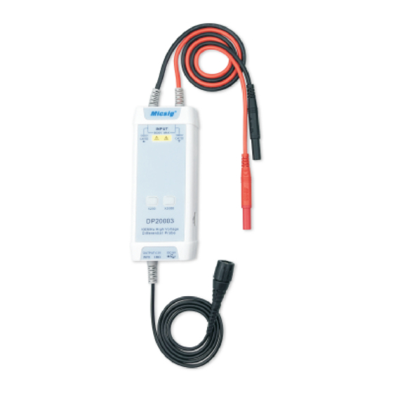 Micsig DP10013 User Manual