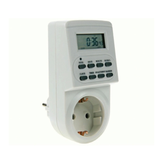 Velleman TIMER8S Quick Start Manual