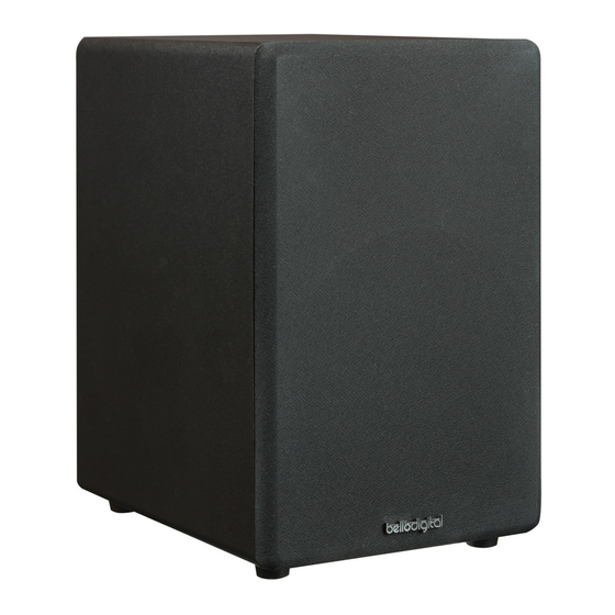 Twin-Star International Bell'O Digital BDSW-1650-BLK Manual