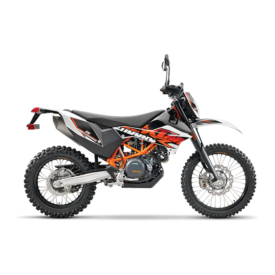 KTM 690 Enduro R 2018 Owner's Manual