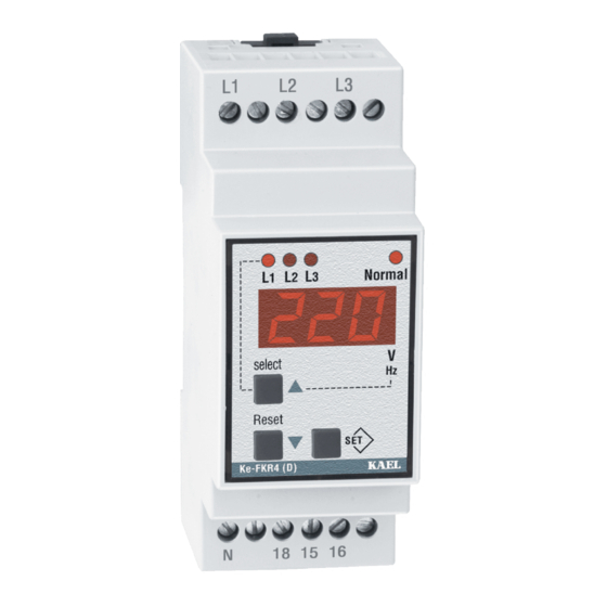 KAEL ke-FKR4 Quick Start Manual