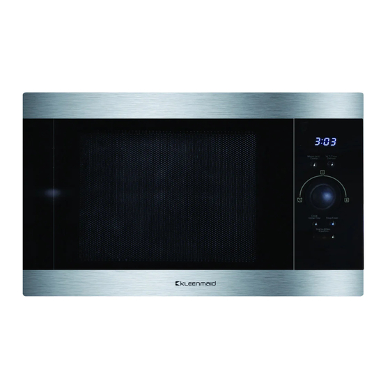 Kleenmaid cooking MWG4512K Instructions For Use And Warranty Details