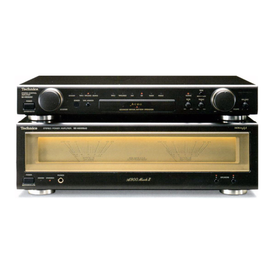 Technics SU-C800U Service Manual