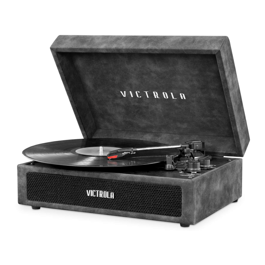 Victrola Parker (VSC-580BT) - Bluetooth Turntable Manual