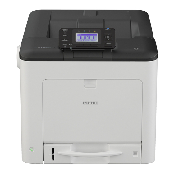Ricoh SP C360DNw Operating Instructions Manual