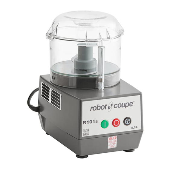 Robot Coupe R101 B CLR Manual