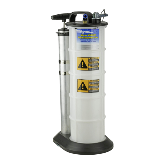 Mityvac Fluid Evacuator Plus Manual