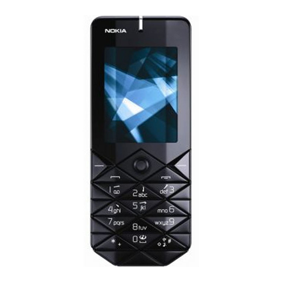 Nokia 7500 - Prism Cell Phone 30 MB Manuals