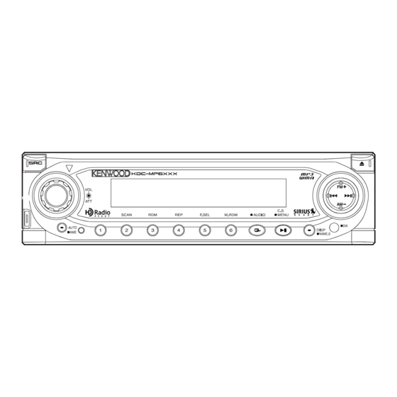 Kenwood KDC-MP858 Service Manual