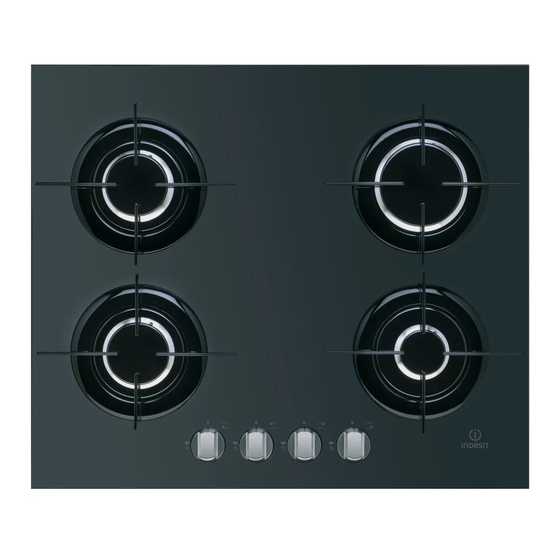 Indesit IPG 640 S (BK) GB Operating Instructions Manual