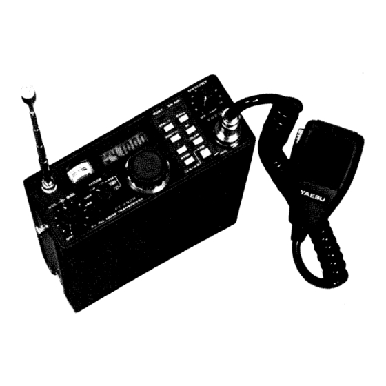 Yaesu FT-290R Instruction Manual