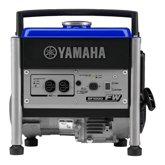 Yamaha EF1000FW Manuals