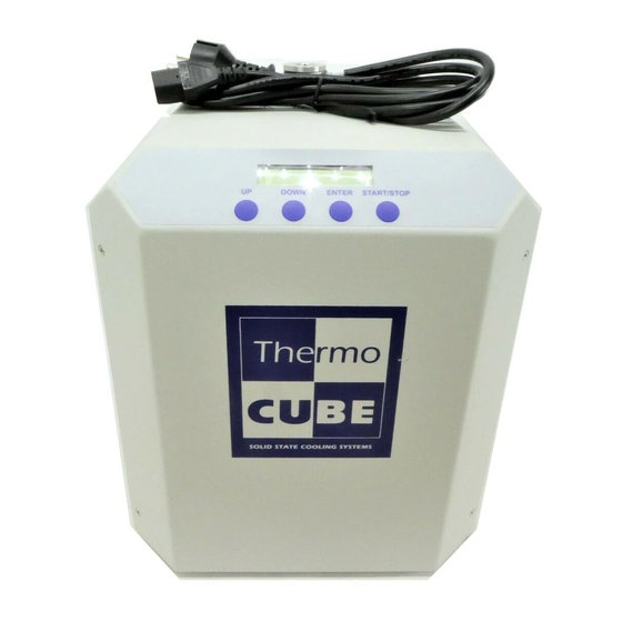 Solid State Cooling Systems THERMOCUBE 200 Product Manual