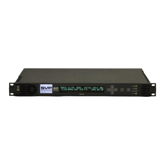 SVP HDR-108 Manual