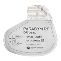 sorin PARADYM RF DR 9550 Implant Manual