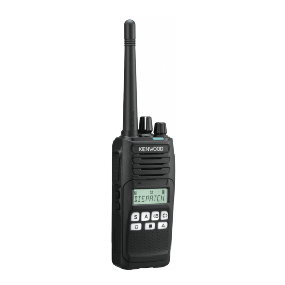 Kenwood NX-1300 D K5 Function Reference