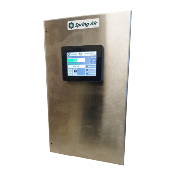 User Manuals: Spring Air Systems Truflow-TC Controller