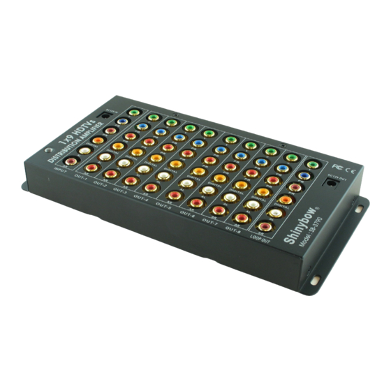 Shinybow USA SB-3790 Instruction Manual