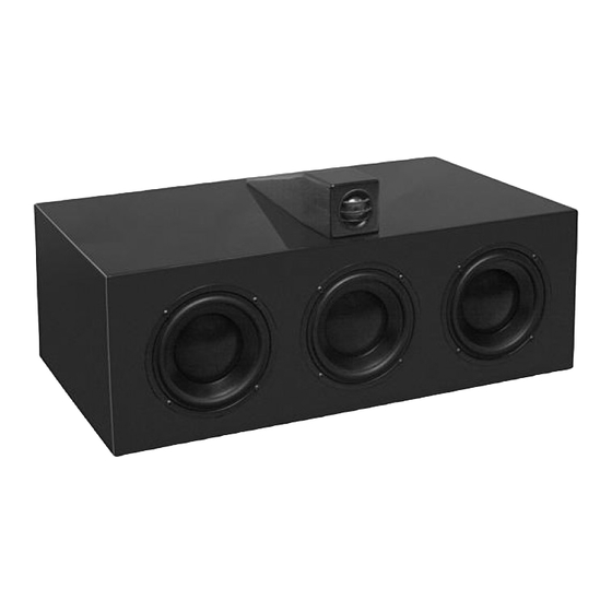 Morel OCTAVE Series OCTAVE CENTER Owner's Manual