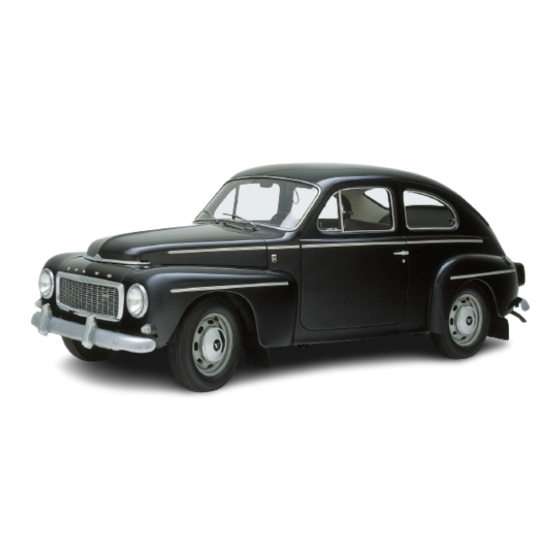 Volvo PV 544 Instruction Book