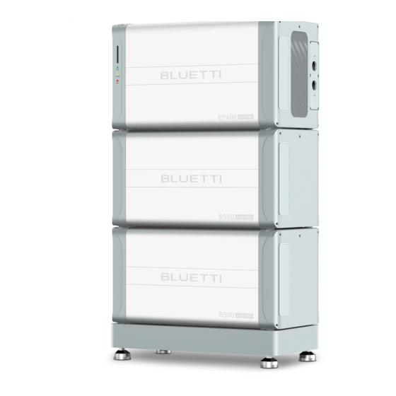 Bluetti EP600 Installation Manual