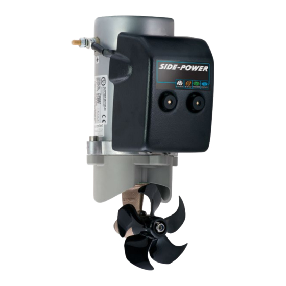 SLEIPNER MOTOR AS SIDE-POWER SE-20/110 Installation Manual