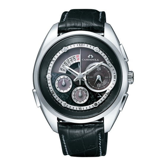 Citizen G910 - Watch Abbreviated Manual